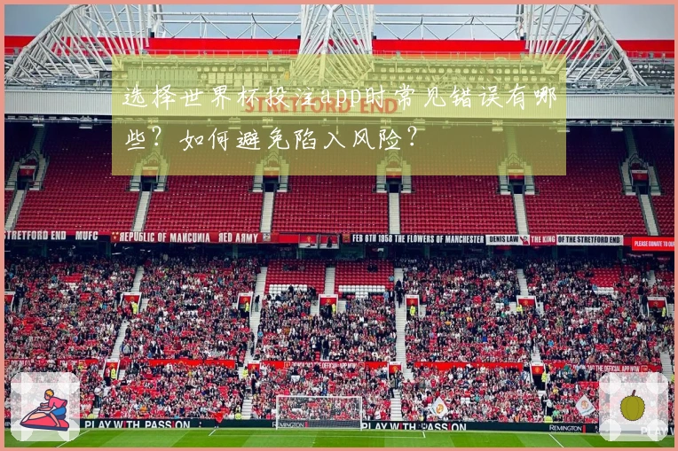 选择世界杯投注app时常见错误有哪些？如何避免陷入风险？