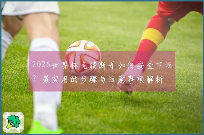 2026世界杯竞猜新手如何安全下注？最实用的步骤与注意事项解析